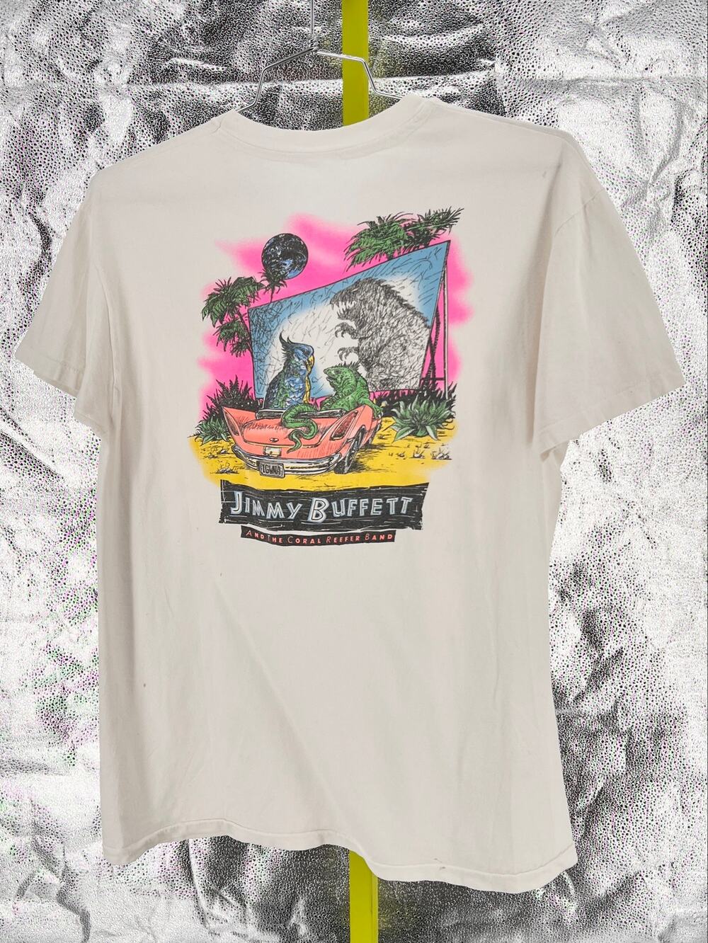 Jimmy Buffett Vintage 1989 Tshirt Off to See the Lizard Tour Coral Reefer Band